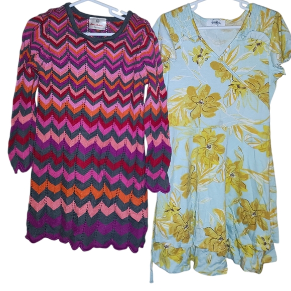 Girl dresses lot of two size 7 - Picture 1 of 2